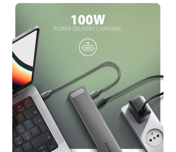 Axagon HMC-10HLS USB-C 5Gbps LONGER 9in1 hub - 1485450 - zdjęcie 6